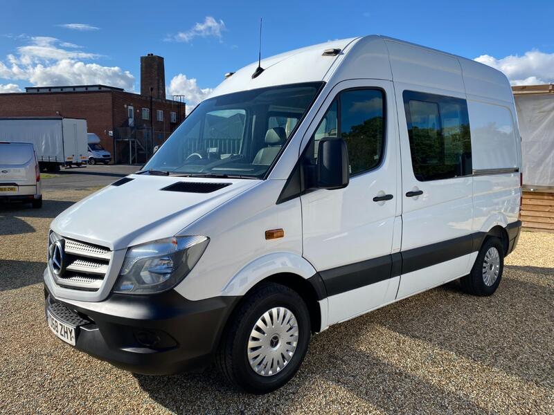 MERCEDES-BENZ SPRINTER 314 2.1 CDI 140 SWB MESS VAN 2018