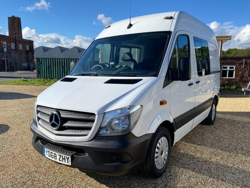 MERCEDES-BENZ SPRINTER 314 2.1 CDI 140 SWB MESS VAN 2018