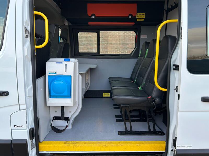 VAUXHALL MOVANO 3500 2.3 CDTI 130 Welfare Crew Van  2018
