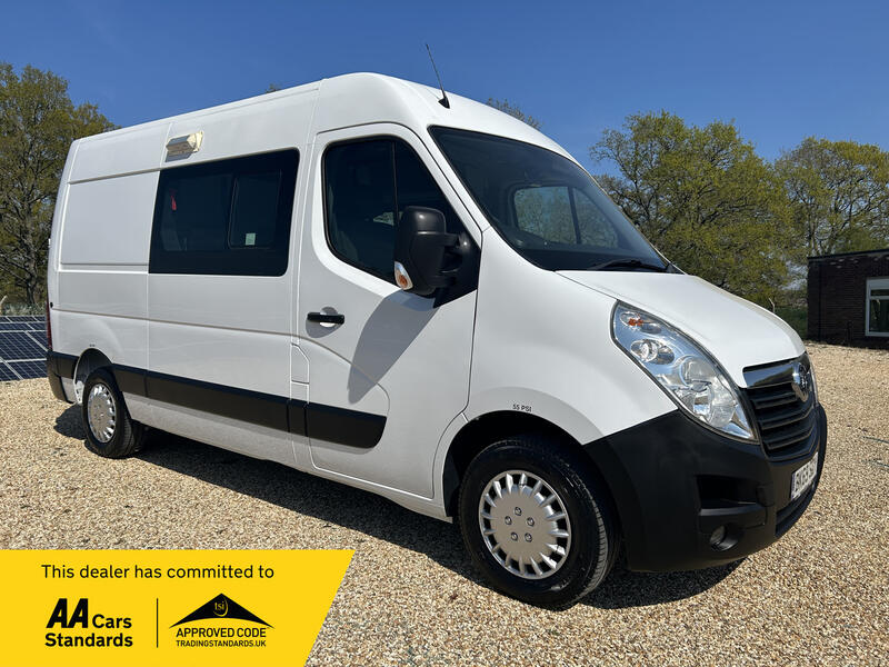 VAUXHALL MOVANO 2.3 CDTi 130 3500 WELFARE VAN  2019