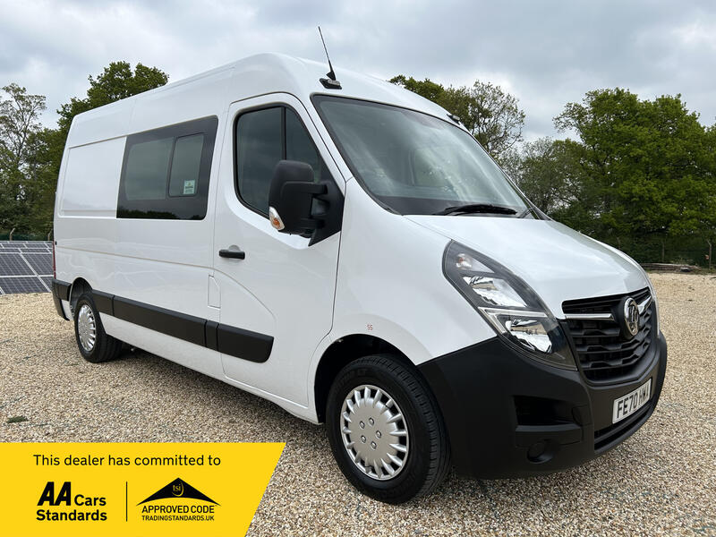 VAUXHALL MOVANO 2.3 CDTi 3500 WELFARE VAN L2H2 2020