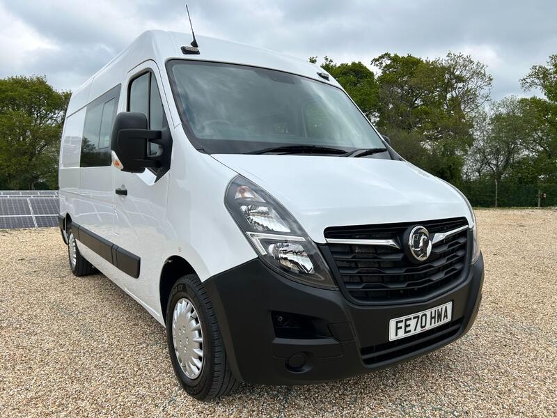 VAUXHALL MOVANO 2.3 CDTi 3500 WELFARE VAN L2H2 2020