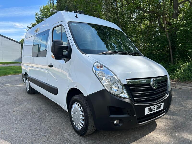 VAUXHALL MOVANO 3500 2.3 CDTI 130 WELFARE CREW VAN  2019
