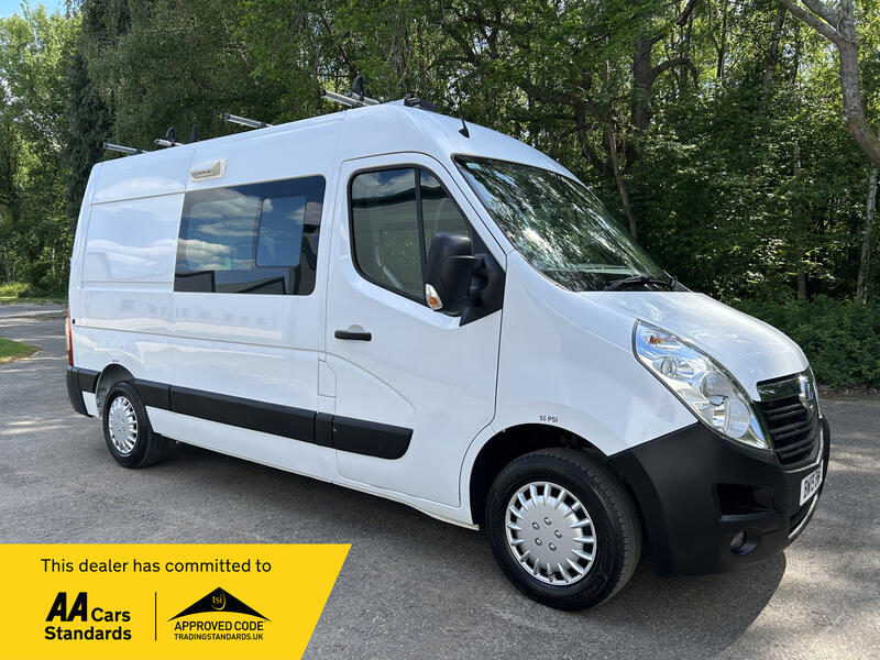 VAUXHALL MOVANO 3500 2.3 CDTI 130 WELFARE CREW VAN  2019