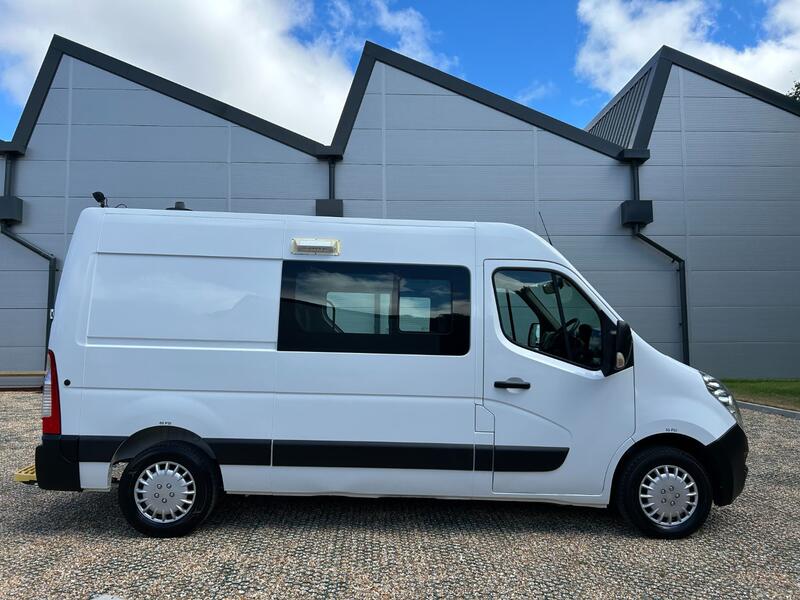 VAUXHALL MOVANO 2.3 CDTi 3500 CREWCAB WELFARE VAN 2019