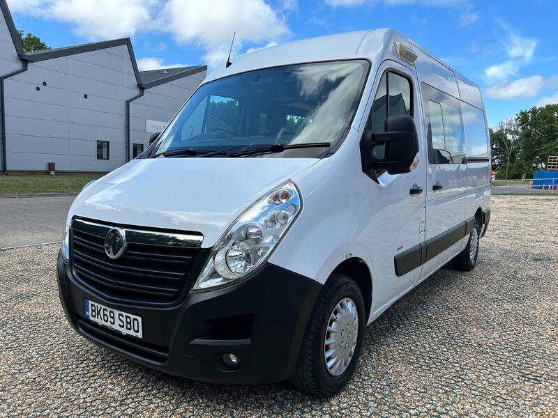 VAUXHALL MOVANO 2.3 CDTi 3500 CREWCAB WELFARE VAN 2019