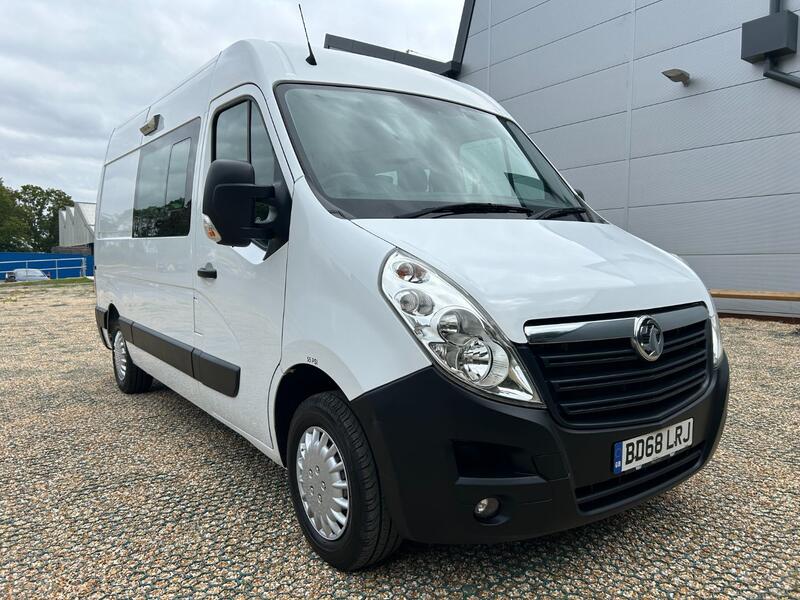 VAUXHALL MOVANO 2.3 CDTi 3500 WELFARE CREW VAN 2019