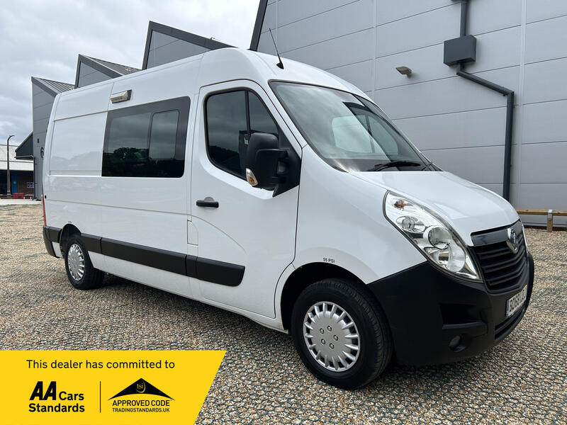 VAUXHALL MOVANO 2.3 CDTi 3500 WELFARE CREW VAN 2019