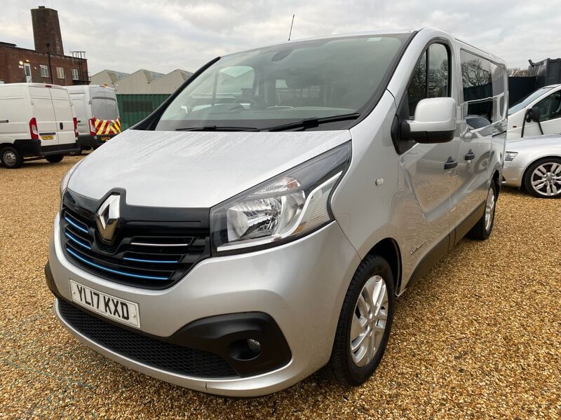 RENAULT TRAFIC SL27 SPORT NAV ENERGY 1.6 DCI 145 CREWCAB 2017