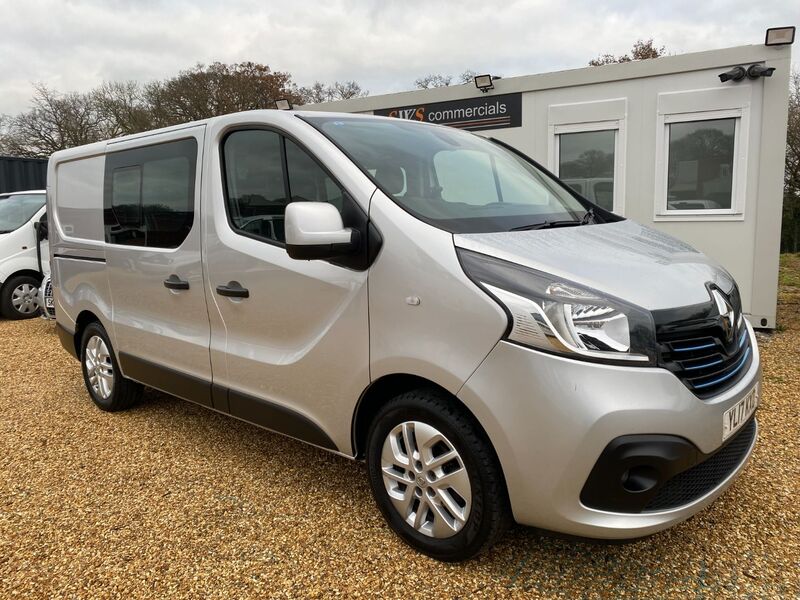 RENAULT TRAFIC SL27 SPORT NAV ENERGY 1.6 DCI 145 CREWCAB 2017