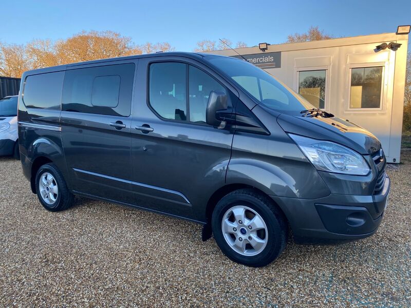 FORD TRANSIT CUSTOM CREW CAB 290 LIMITED 2.2 125 SWB 2016