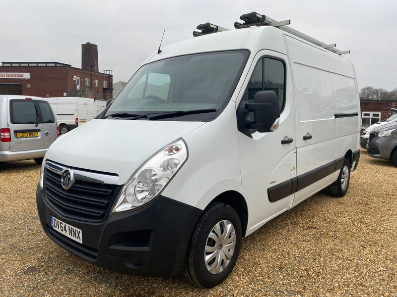 VAUXHALL MOVANO F3500 L2H2 2.3 CDTI 125 MWB 2014