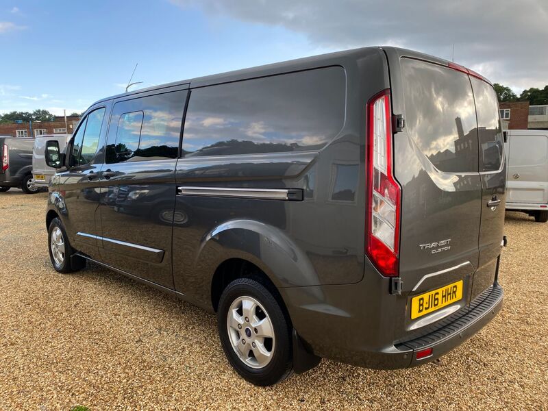 FORD TRANSIT CUSTOM 290 LIMITED CREWCAB 2.2 125 LWB 2016