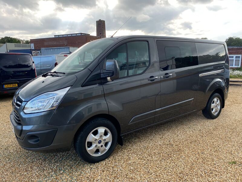 FORD TRANSIT CUSTOM 290 LIMITED CREWCAB 2.2 125 LWB 2016