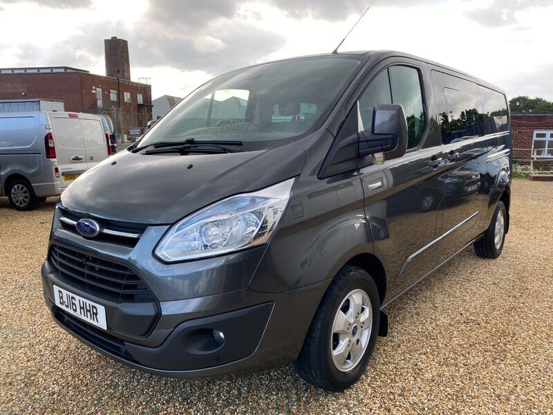 FORD TRANSIT CUSTOM 290 LIMITED CREWCAB 2.2 125 LWB 2016