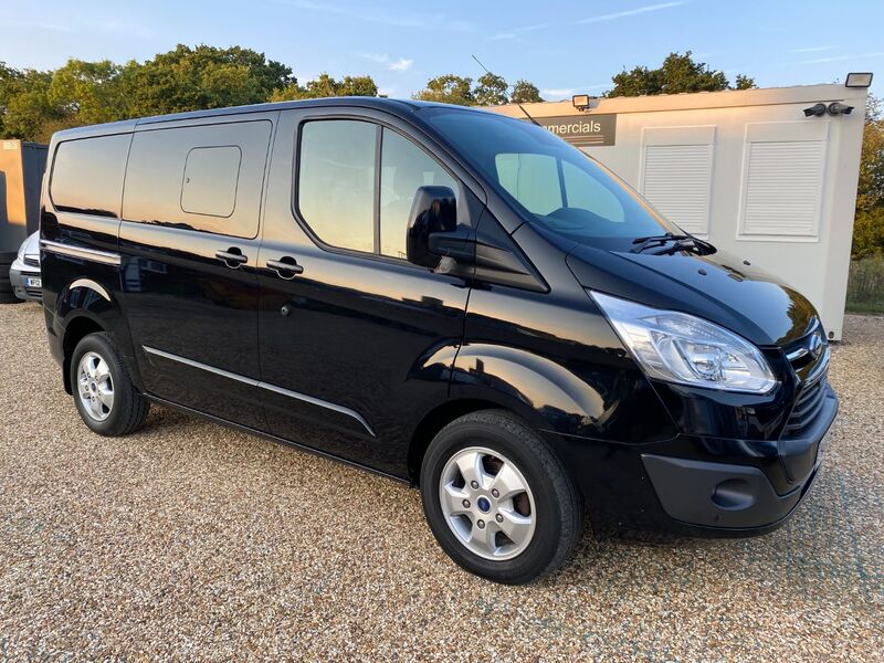 FORD TRANSIT CUSTOM 290 LIMITED 2.0 130 CREWCAB 2017