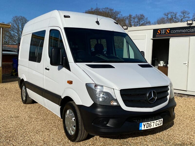 MERCEDES-BENZ SPRINTER 314 2.1 CDI 140 SWB MESS VAN 2017