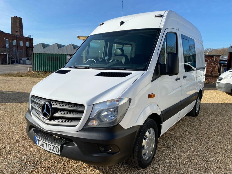 MERCEDES-BENZ SPRINTER 314 2.1 CDI 140 SWB MESS VAN 2017