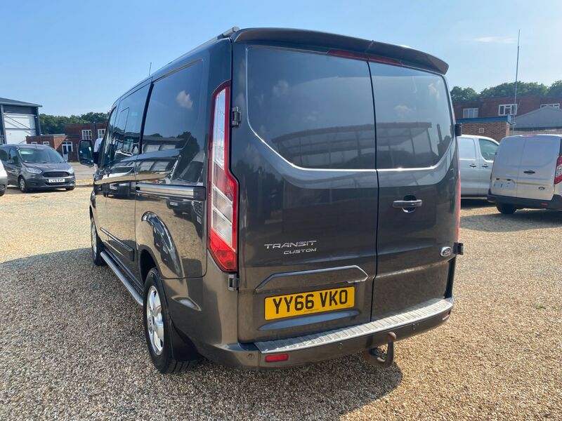 FORD TRANSIT CUSTOM 290 LIMITED CREWCAB 2.0 170 SWB 2016