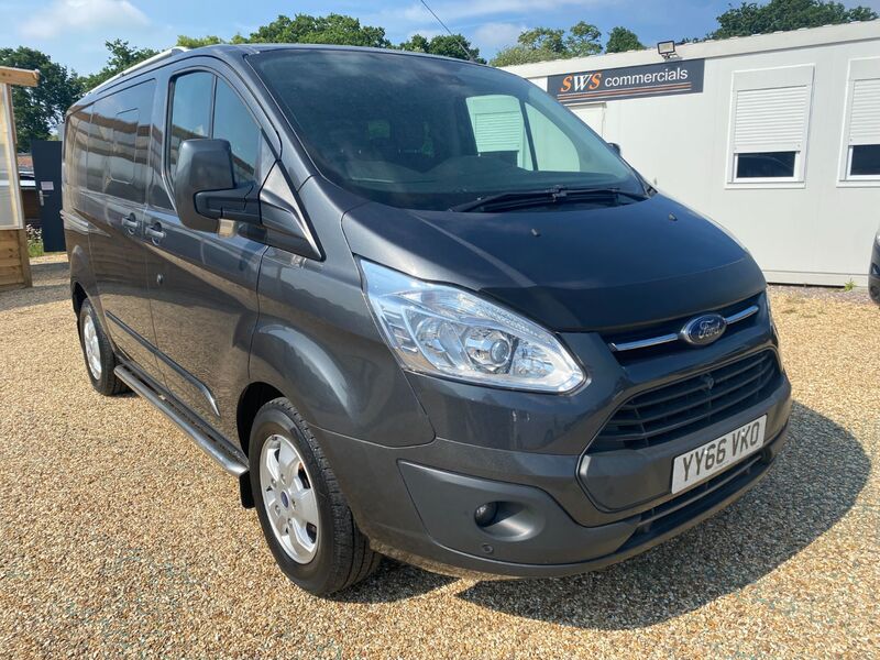 FORD TRANSIT CUSTOM 290 LIMITED CREWCAB 2.0 170 SWB 2016