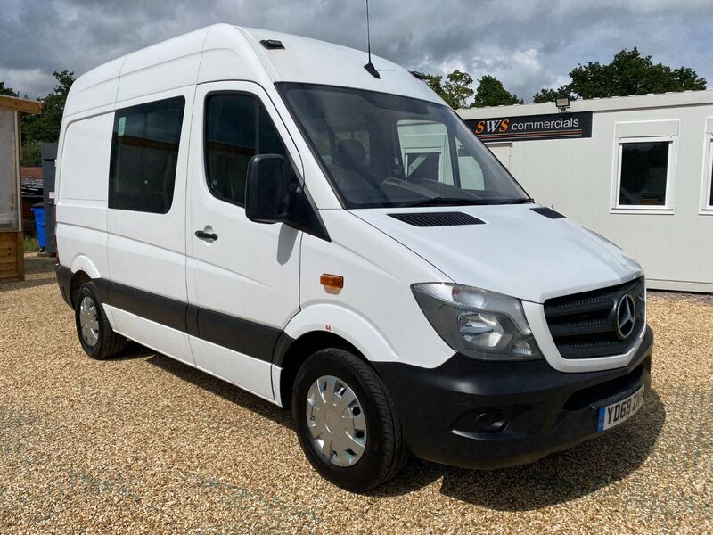 MERCEDES-BENZ SPRINTER 314 2.1 CDI 140 MESS VAN SWB 2018