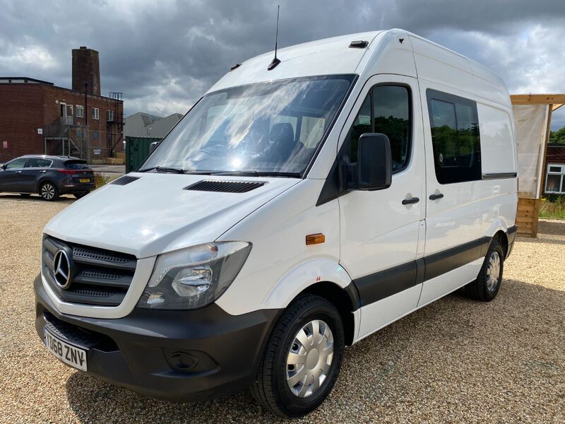 MERCEDES-BENZ SPRINTER 314 2.1 CDI 140 MESS VAN SWB 2018